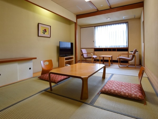 【スタンダード西館和室/例】8畳のベーシックな客室。
