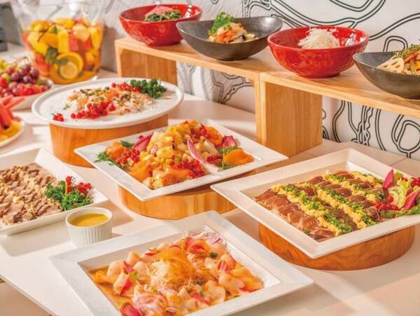 【夕食ビュッフェ/例】海鮮やお肉も、洋食も和食も