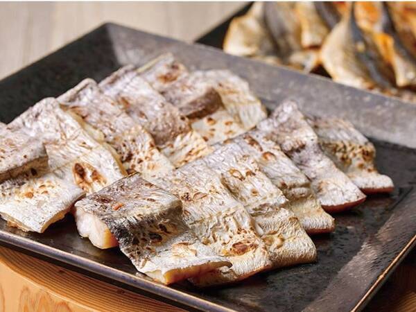 【朝食ビュッフェ/例】東伊豆の地物の焼き魚