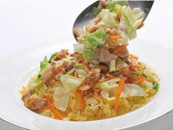 【朝食ビュッフェ/例】東伊豆名物「肉チャーハン」