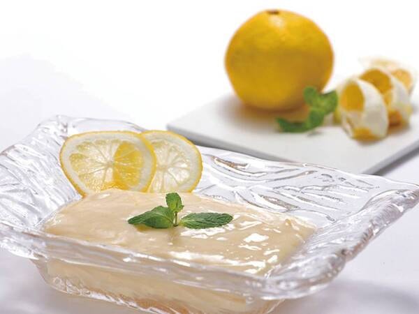 【朝食ビュッフェ/例】ニューサマーオレンジのミルクジュレ