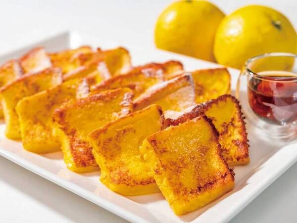 【夕食ビュッフェ/例】伊豆ニューサマーオレンジのフレンチトースト