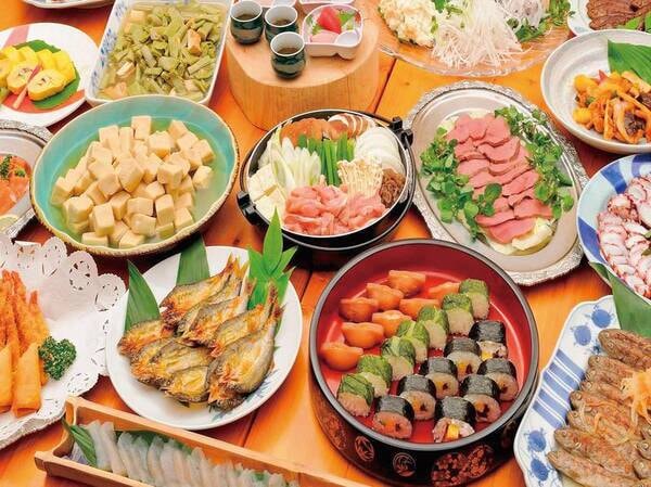【バイキング/例】バイキングの食材は地元で穫れた食材を心がけております