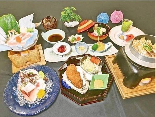 特撰会席 6月~8月までのお献立/写真一例