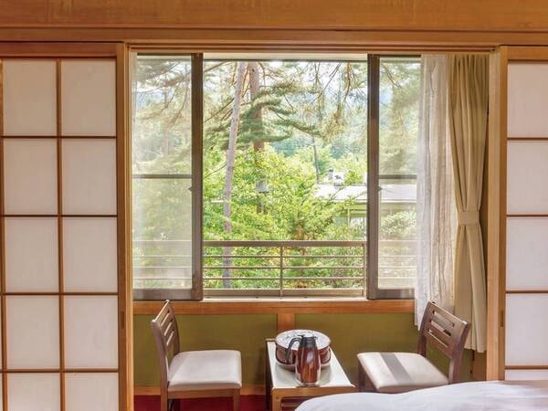 【客室からの眺望/例】自然を感じながら過ごす