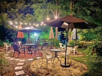 guestroomガーデンあずみ野／【テラス】安曇野の豊かな自然に囲まれる