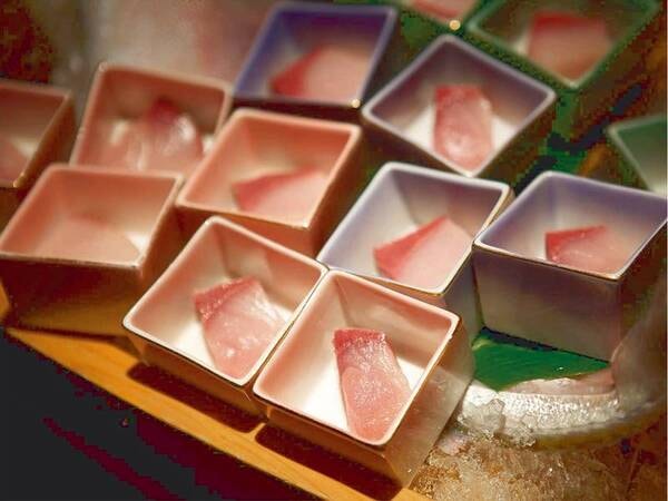 【朝食バイキング/例】引田ブリのお造り