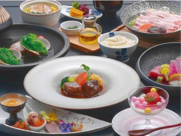 「地産地消」讃岐の山の幸・海の幸を堪能！瀬戸内会席/※イメージ一例