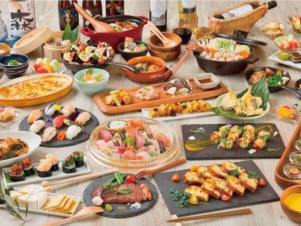 【バイキング/例】島の恵みをふんだんに使ったお料理の数々