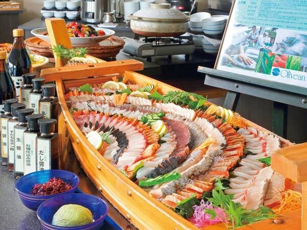 【瀬戸内バイキング/お寿司例】種類豊富な小豆島の醤油で味比べ