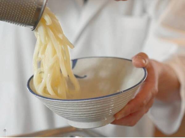 【夕食バイキング】セルフうどん/例