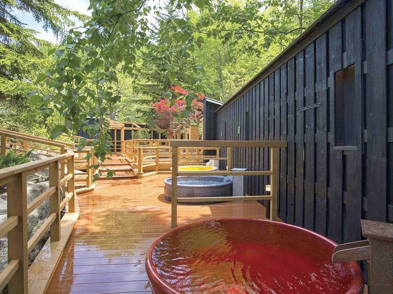 【森の散歩湯】まるで森の中を散歩するように20種の香り湯を愉しめる