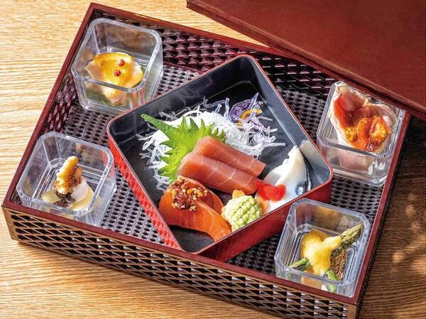 夕食のおもてなしの一品は季節ごとに変わります