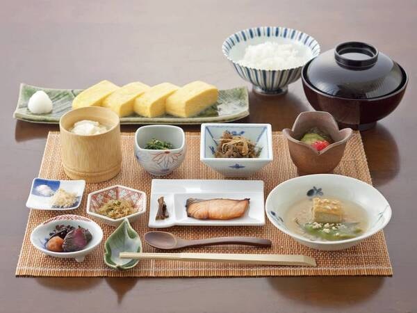 【朝食/例】優しい味付けの和定食