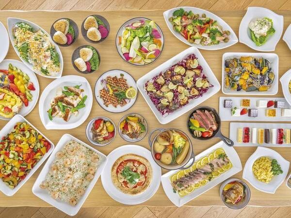 【LEPOスタンダードブッフェ/例】瀬戸内のお肉お魚お野菜の地元食材を厳選し、ここでしか味わえない贅沢ブッフェ