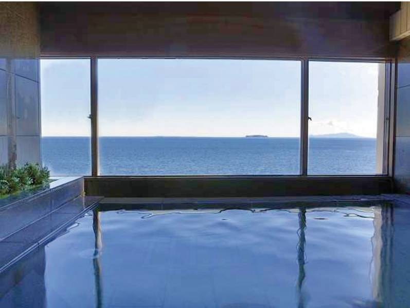 大浴場からの眺め/例