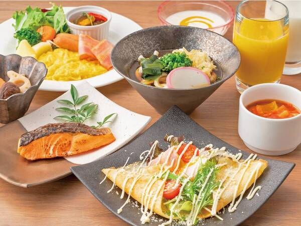 朝食ビュッフェ/例