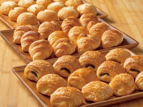 【朝食ブッフェ/例】30分ごとに焼き立てのパンが登場!