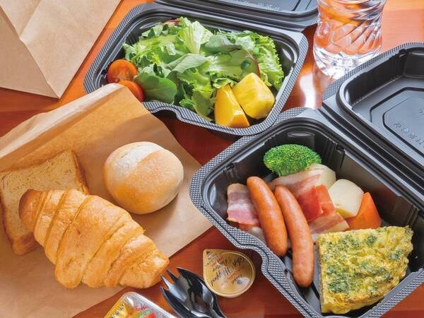 朝食はデリバリーでお届けします