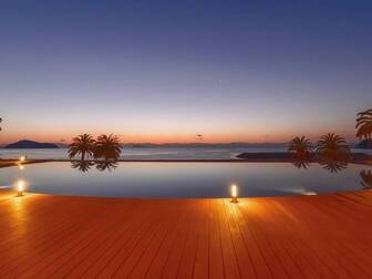 マリッサリゾート サザンセト周防大島/【ロビーからの眺望/例】朝夕で景色の変わる瀬戸内の空と海がどこまでも続く