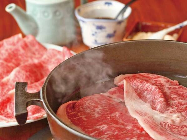 【夕食/例】すき焼き『スギモト』の松阪牛すき焼きコース