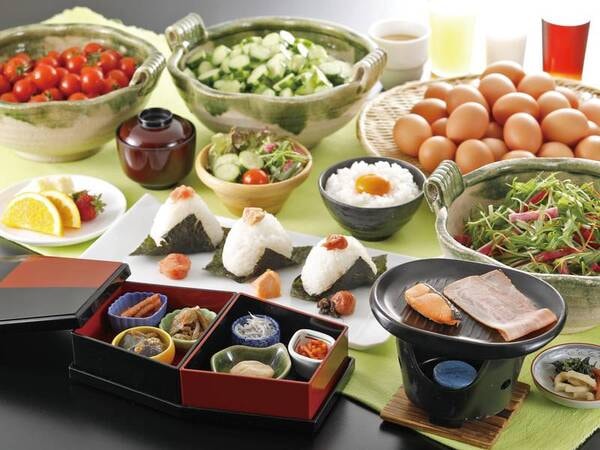 【24年4月～】朝食/例　ハーフバイキング