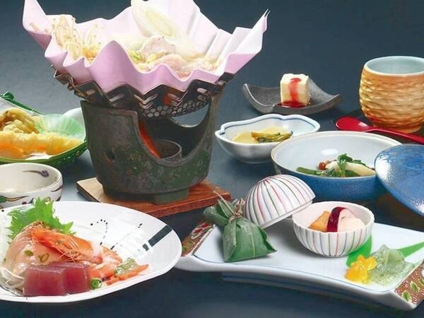 【信州ポーク会席/例】美味少量でお得な会席!