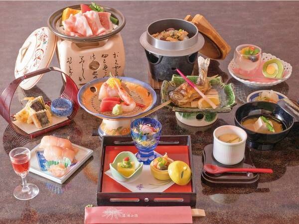 当館名物！岩魚膳/例　当館一番人気！岩魚料理も味わえるスタンダードプラン