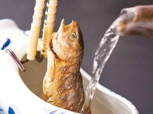 岩魚の骨酒2合/例