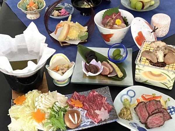 グレードアップ 碧落プラン/冬の会席一例