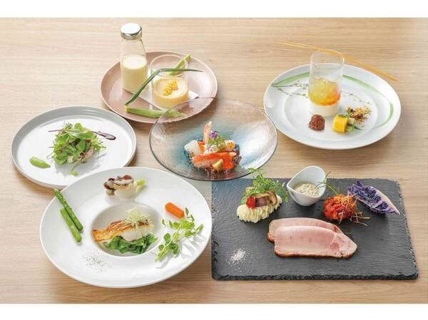 【夕食】フレンチコース(イメージ)