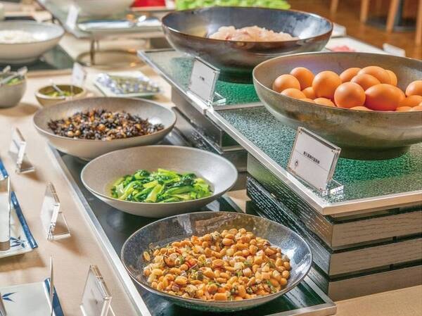 地元茨城県の特色あふれるディナービュッフェ/例