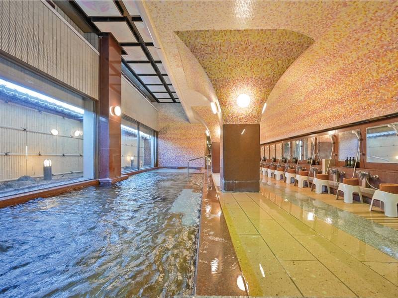 大浴場「しょうぶの湯」女性15：00～夜中0：00／男性5：00～9：30