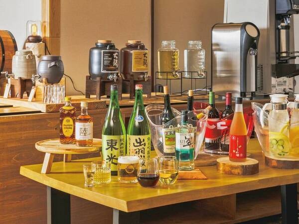 【夕食/例】アルコール飲み放題付き※一部有料あり
