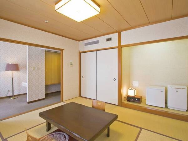 シンプルで清潔感のある和室【東館1階】和室8畳/例