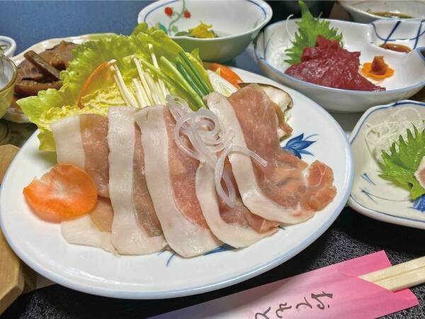 【夕食/例】豚しゃぶ