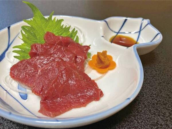 【夕食/例】会津の馬刺し