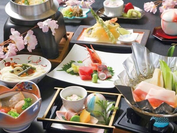 旬のこだわり会席【花コース】/例