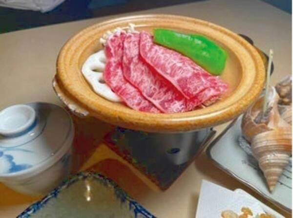 牛陶板焼き付雅膳/例