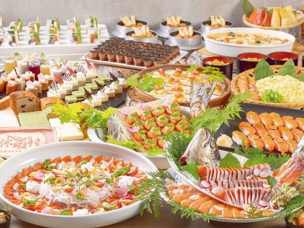 信州うまいもんビュッフェ/25年4月～6月の料理一例