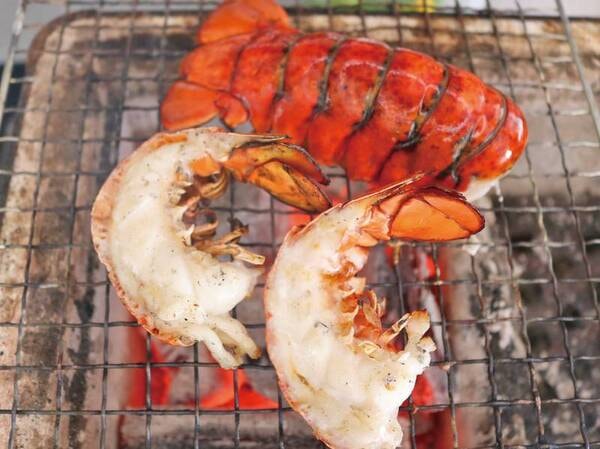 百福豊穣ビュッフェ：生オマール海老/例※浜焼きセットは食べ放題ではございません。