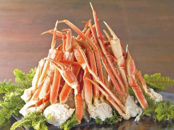 【ビュッフェダイニング「せんなぎ」/例】本ズワイ蟹が毎日食べ放題！！身が締まったプリプリのズワイ蟹を心ゆくまで