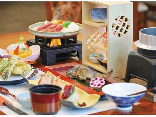 【季節替わりのお任せ会席/例】