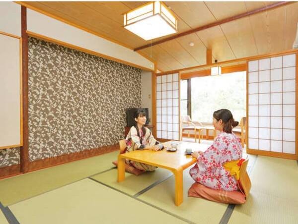 落ち着きのある和室/例