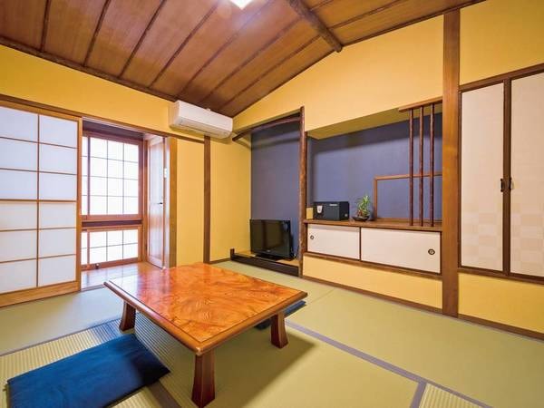 【6畳和室/例】落ち着きのある、和風のお部屋をご用意。