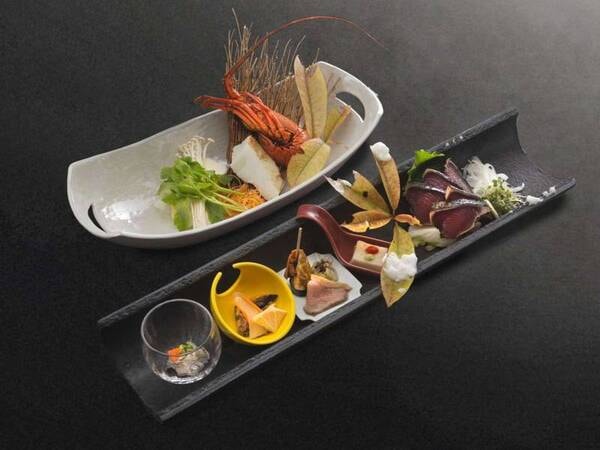 かんぽの宿 伊野の 伊勢海老や藁焼き鰹たたきなどワンランク上の料理でおもてなし 土佐美食プラン 16 100円 特別和洋室タイプ 禁煙 ゆこゆこ