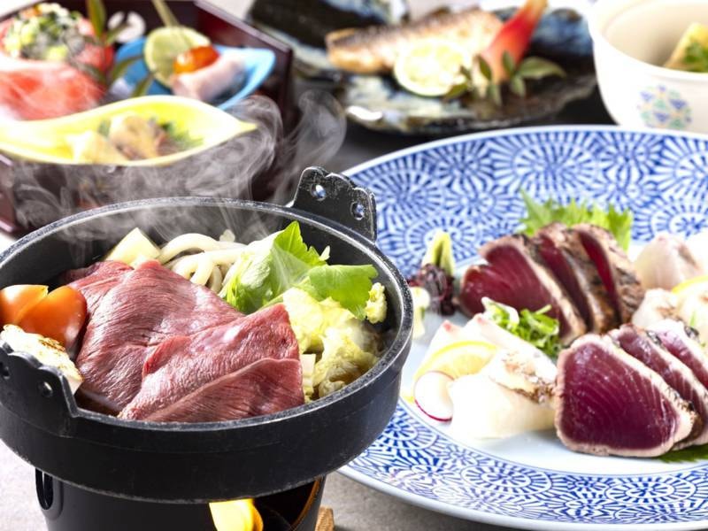 亀の井ホテル 高知の「【先割30】【土地の恵み会席】土佐の旬の食材と