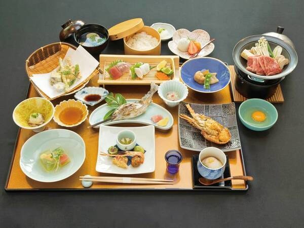 【和食膳/例】多彩な味の饗宴をお楽しみ下さい。