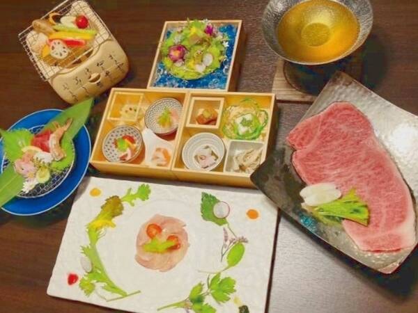 【季節の会席料理／写真例】