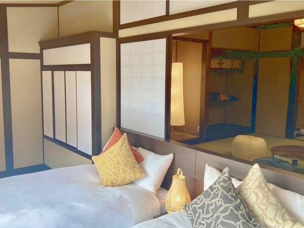 【禁煙】和洋室★和モダンベッドタイプ／写真例　